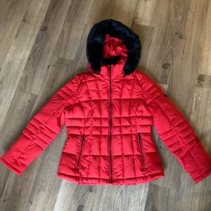 NWOT Calvin Klein Women’s Red Winter Jacket